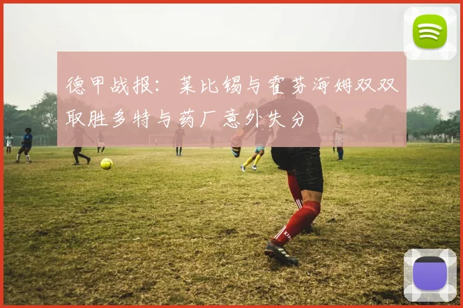 德甲战报：莱比锡与霍芬海姆双双取胜多特与药厂意外失分